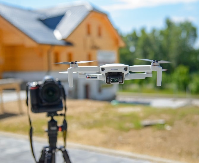 Foto a video dronem Tábor